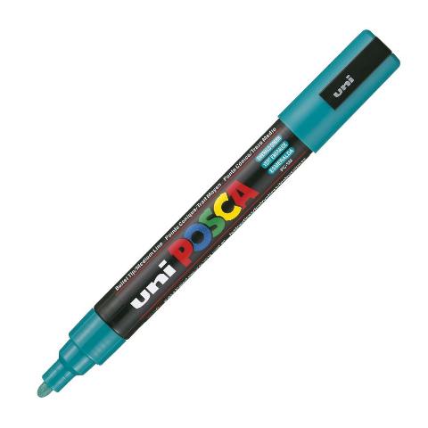 ΜΑΡΚΑΔΟΡΟΣ POSCA PC-5Μ ΠΡΑΣΙΝΟ EMERALD ΣΜΑΡΑΓΔΙ