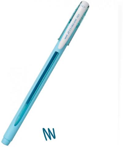 ΣΤΥΛΟ ΔΙΑΡΚΕΙΑΣ UNIBALL JETSTREAM SX-101 07 ΜΠΛΕ SKY BLUE