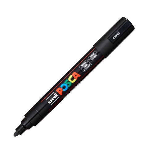 ΜΑΡΚΑΔΟΡΟΣ POSCA PC-5Μ ΜΑΥΡΟΣ