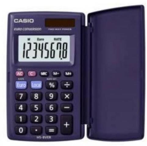 ΑΡΙΘΜΟΜΗΧΑΝΗ CASIO HS-8VER 8ΨΗΦΙΩΝ