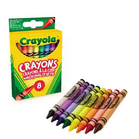 ΚΗΡΟΜΠΟΓΙΕΣ 8 ΧΡΩΜΑΤΩΝ CRAYOLA 52-3008
