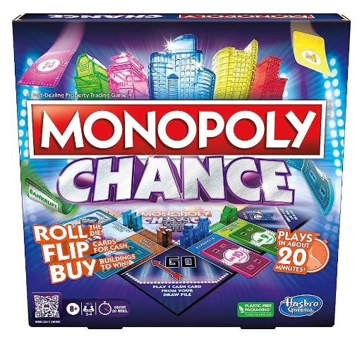 ΕΠΙΤΡΑΠΕΖΙΟ HASBRO MONOPOLY ΤΗΣ ΤΥΧΗΣ CHANCE