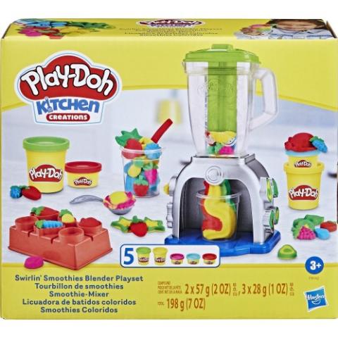 HASBRO PLAY-DOH SWIRLIN SMOOTHIES BLENDER PLAYSET