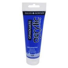 ΑΚΡΥΛΙΚΟ ΧΡΩΜΑ 120ML 123 GRADUATE BLUE ULTRA