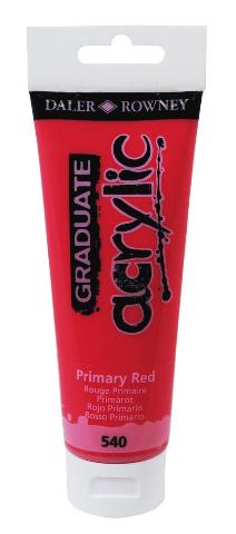 ΑΚΡΥΛΙΚΟ ΧΡΩΜΑ 120ML 540 GRADUATE RED PRIMARY