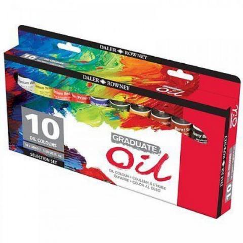 ΣΕΤ 10 ΧΡΩΜΑΤΩΝ ΛΑΔΙ 8ML GRADUATE OIL