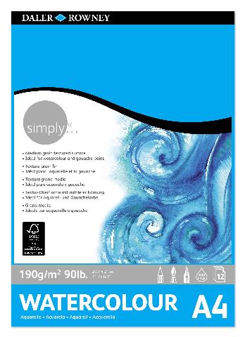 SKETCHBOOK A5 190GR 12Φ SIMPLY WC PAD