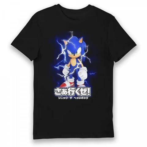 T-SHIRT SONIC THE HEDGEHOF LIGHTNING GLOW IN THE DARK 5/6 ΕΤΩΝ