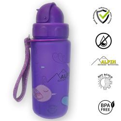 ΠΑΓΟΥΡΙ 450ML ΜΕ ΚΑΛΑΜΑΚΙ ALPIN KIDS TRITAN TR400B BIRD
