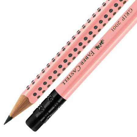 ΜΟΛΥΒΙ FABER CASTELL GRIP 2001 ΜΕ ΓΟΜΑ ΣΟΜΟΝ