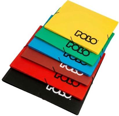 ΝΤΟΣΙΕ ΜΕ ΛΑΣΤΙΧΟ PP POLO Α4 POLO ASSORTED 0000