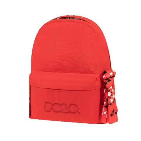 ΤΣΑΝΤΑ POLO ORIGINAL SCARF 3000 RED-ΚΟΚΚΙΝΟ