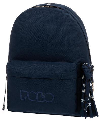 ΤΣΑΝΤΑ POLO ORIGINAL SCARF 5000 NIGHT BLUE-ΜΠΛΕ ΝΥΧΤΑΣ