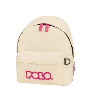 ΤΣΑΝΤΑ POLO MINI 2543 WHITE/MAGENTA-ΑΣΠΡΟ/ΜΑΤΖΕΝΤΑ