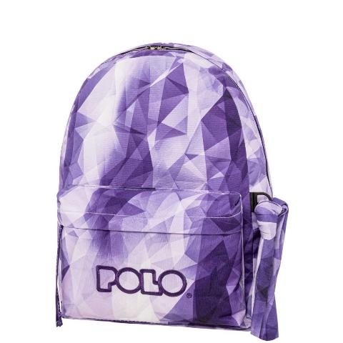 ΤΣΑΝΤΑ POLO ORIGINAL SCARF 8338 PURPLE/LILAC SHAPES