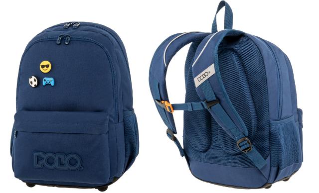 ΤΣΑΝΤΑ POLO PINS 5200 BLUE - ΜΠΛΕ