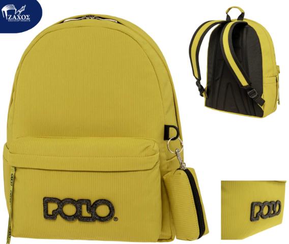 ΤΣΑΝΤΑ POLO LINES 7000 LEMON YELLOW-ΛΕΜΟΝΙ