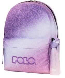 ΤΣΑΝΤΑ POLO ORIGINAL DOUBLE SCARF GRADIENT PURPLE/PINK GRADIENT 8411