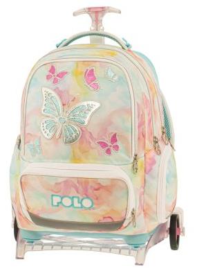 ΤΣΑΝΤΑ POLO TROLLEY FREELY BUTTERFLY 8419
