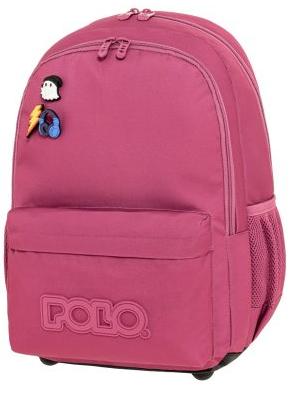 ΤΣΑΝΤΑ POLO PINS MAGENTA-ΜΑΤΖΕΝΤΑ 4300