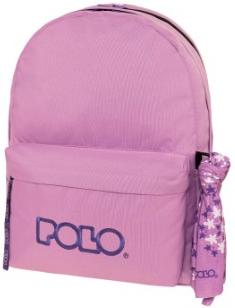 ΤΣΑΝΤΑ POLO ORIGINAL DOUBLE SCARF VIOLET-INDIGO/ΒΙΟΛΕΤΙ-ΛΟΥΛΑΚΙ 4649
