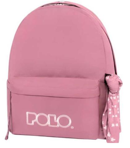 ΤΣΑΝΤΑ POLO ORIGINAL SCARF PINK/LIGHT PINK-ΡΟΖ/ΑΝΟΙΧΤΟ ΡΟΖ 3938