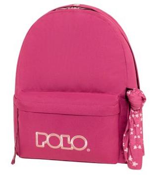 ΤΣΑΝΤΑ POLO ORIGINAL SCARF DARK FUCHIA/LIGHT PINK-ΣΚΟΥΡΟ ΦΟΥΞΙΑ/ΑΝΟΙΧΤΟ ΡΟΖ 4438