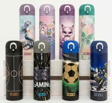 ΘΕΡΜΟΣ POLO 500ML STAINLESS STEEL JUNIOR ΙΙ POLO PRINT