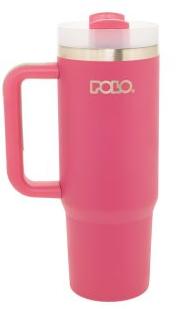 ΚΟΥΠΑ ΘΕΡΜΟΣ POLO 900ML FUCHSIA-ΦΟΥΞΙΑ 4400 THERMO MUG INOX