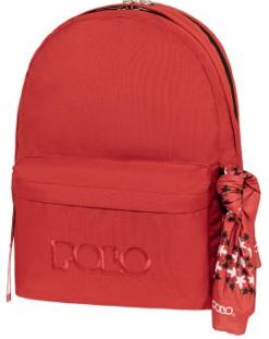 ΤΣΑΝΤΑ POLO ORIGINAL DOUBLE SCARF RED-ΚΟΚΚΙΝΟ 3000