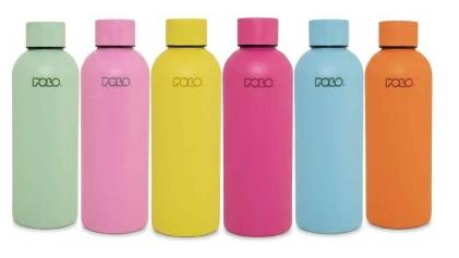 ΘΕΡΜΟΣ POLO 500ML STAINLESS STEEL SOLID POLO ASSORTED 0000