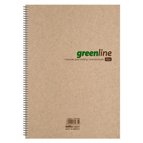 ΤΕΤΡΑΔΙΟ Α4 2ΘΕΜ SALKO GREENLINE