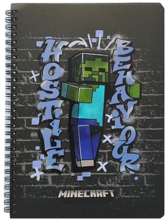 ΤΕΤΡΑΔΙΟ 17Χ25 2ΘΕΜ MINECRAFT
