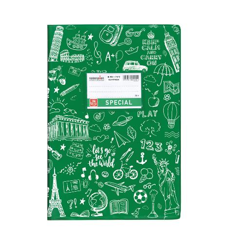 ΤΕΤΡΑΔΙΟ ΕΞΗΓΗΣΗ DOODLE 17Χ25 50Φ ΠΡΑΣΙΝΟ