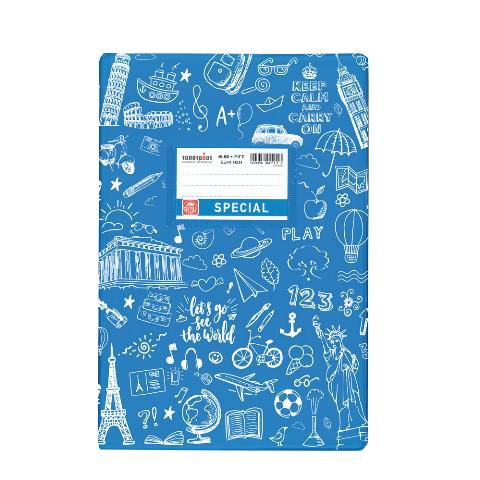 ΤΕΤΡΑΔΙΟ ΕΞΗΓΗΣΗ DOODLE 17Χ25 50Φ ΓΑΛΑΖΙΟ