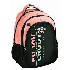 ΤΣΑΝΤΑ BACKPACK ΝΟ FEAR ROSE GOLD