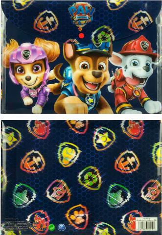 ΦΑΚΕΛΟΣ ΜΕ ΚΟΥΜΠΙ Α4 ΣΧΟΛΙΚΟ ΡΡ GIM PAW PATROL MOVIE