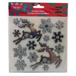 ΑΥΤΟΚΟΛΛΗΤΑ GIM STICKER EVA XMAS 2DES.ASS.