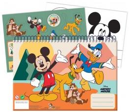 ΜΠΛΟΚ ΖΩΓΡΑΦΙΚΗΣ Α4 +ΑΥΤΟΚΟΛΛΗΤΑ 40Φ MICKEY