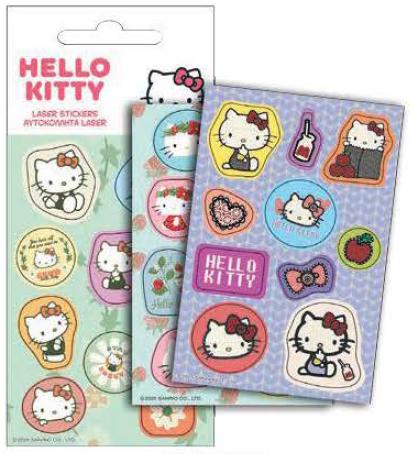 ΑΥΤΟΚΟΛΛΗΤΑ LASER HELLO KITTY