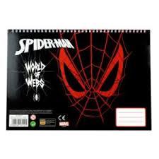 ΜΠΛΟΚ ΖΩΓΡΑΦΙΚΗΣ 23Χ32 40Φ SPIDERMAN WORLD OF WEBS