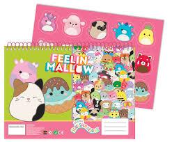 ΜΠΛΟΚ ΖΩΓΡΑΦΙΚΗΣ 23Χ32 40Φ SQUISHMALLOWS