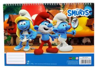 ΜΠΛΟΚ ΖΩΓΡΑΦΙΚΗΣ 23Χ32 40Φ SMURFS