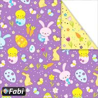 ΧΑΡΤΟΝΙ 50Χ70 BUNNY PURPLE