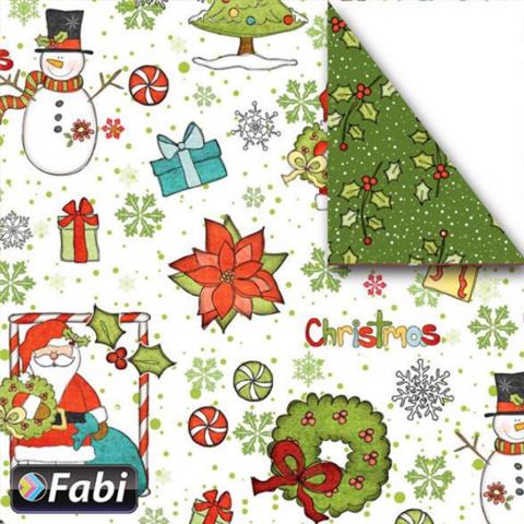 ΧΑΡΤΟΝΙ 50Χ70 XMAS SANTA WHITE 1455088