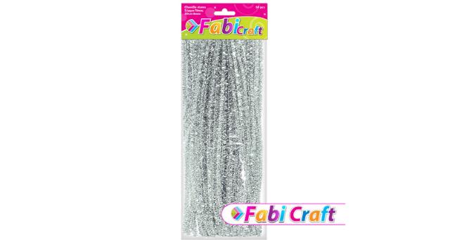 ΣΥΡΜΑ ΠΙΠΑΣ 30CM 6ΜΜ 50ΤΕΜ ΜΕΤΑΛΛΙΖΕ ΑΣΗΜΙ FABI