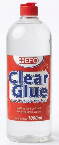 ΚΟΛΛΑ ΔΙΑΦΑΝΗ 1000ML +EFO