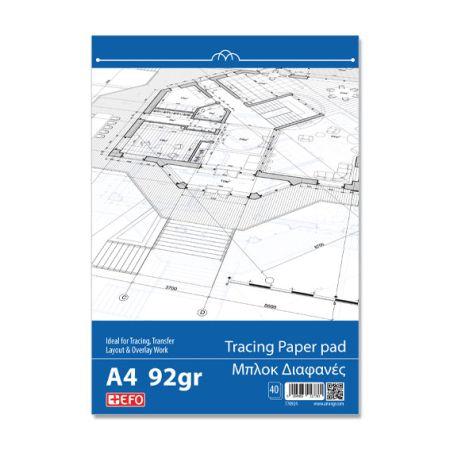 ΜΠΛΟΚ ΡΙΖΟΧΑΡΤΟ Α4 92GR 40Φ