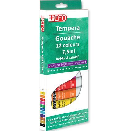 ΤΕΜΠΕΡΕΣ ΣΕΤ 12 ΧΡΩΜΑΤΩΝ 7.5ML +EFO ΧΑΡΤΙΝΗ ΣΥΣΚΕΥΑΣΙΑ