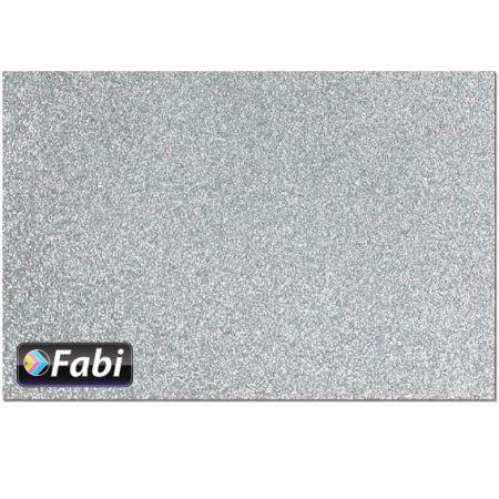ΧΑΡΤΟΝΙ GLITTER 50X70CM ΑΣΗΜΙ FABI